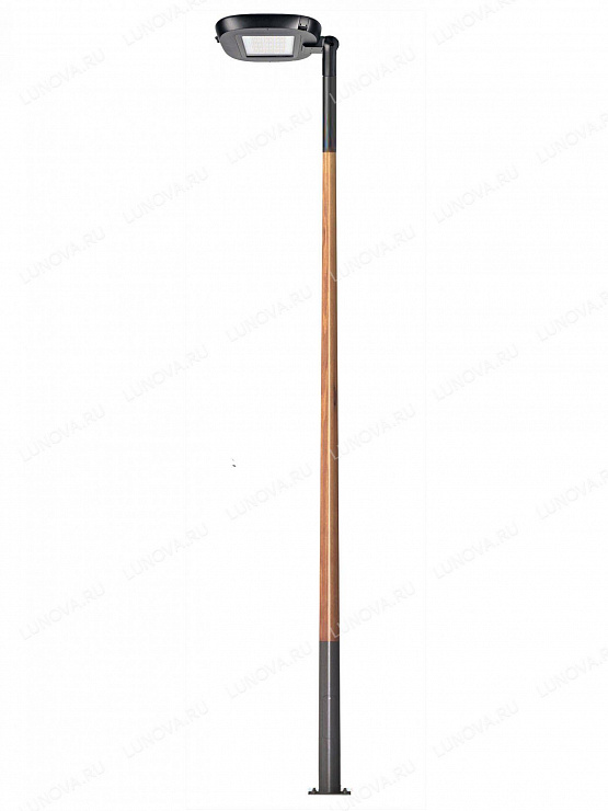 Декоративный парковый фонарь Lid wood деревянный